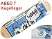 Skateboard ABEC 7 Kugellager SPITZENPRODUKT blau S2