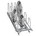 Lynk Professional Kitchen Cabinet Rollout Lid/ Tray Organizer - 7.25x21"