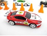 Remote Control Mini Car Speed Demon Racing Car - Red, Package In Popcan, 1:63 Scale