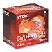 Electronics : TDK DVD+RW Rewritable Disk Cased 4x Speed 4.7Gb Ref DVDplusRW47MNEB10 [Pack 10]
