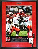 Tommie Frazier Nebraska Cornhuskers - 75 Yard Run - Custom Framed Autographed 18x24 Poster