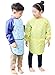 Plie Waterproof Kids Art Smocks 37 Colors (Age 1-10, S-XXL size), Blue Bear (09-S)