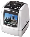 JAY-tech Film Scanner Dia/Negativscanner FS170 (5,1 Megapixel CMOS Sensor, 6,1 cm (2,4 Zoll) TFT-Display, USB 2.0) inkl. 1 Negativtr�ger und 1 Diahalter