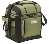 UPC 076501084269 product image for Coleman 30-Can Soft Cooler With Hard Liner, Green | upcitemdb.com