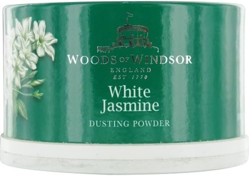 WOODS OF WINDSOR WHITE JASMINE by Woods of Windsor DUSTING POWDER 3.5 OZ for WOMEN ---(Package Of 4)