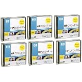 HP DVD+R with Jewel Case 6(5) Packs Total of 30 Disks