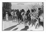 Historic Print (L): [Mexican revolution, 1913-1914: poorly dressed Indians standing in a row]