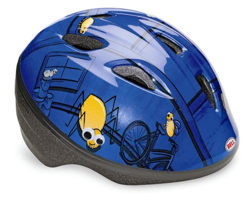 Bell Zoomer Toddler Bicycle Helmet (Blue Googley Eyes Spider)