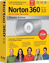 Norton 360 v3.0 Premier Edition, 3 User Licence (PC DVD)