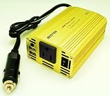 BESTEK Universal Laptop DC/AC Car Power Inverter Adapters 300W with USB (yellow) MRI3011B-Y-8