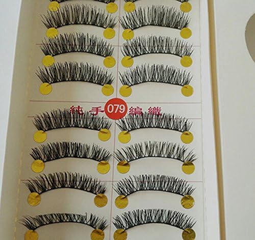 New 10 Pair Handmade Natural Soft Long False Eyelashes Fake Eye Lash P33