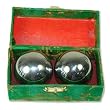 Baoding Balls Chinese Health Exercise Stress Balls Chrome Color