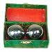 Baoding Balls Chinese Health Exercise Stress Balls Chrome Color