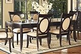 Signature Glass Top Leg Table