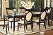 Somerton Home 138-64 Signature Leg Dining Table, Dark