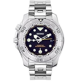 Seiko Men's Left-handed Diver's Kenetic Watch #SKA293P1