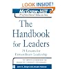 The Handbook for Leaders: 24 Lessons for Extraordinary Leaders