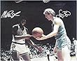 Magic Johnson/Larry Bird Dual Signed 8 X 10 ��Photo -- (Ncaa) Indiana State - Authentic Autographed