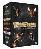 Pirates des Cara�bes - La quadrilogie : La mal�diction du Black Pearl + Le secret du coffre maudit + Jusqu'au bout du monde + La fontaine de Jouvence - Coffret 4 DVD