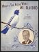 Whats The Good Word, Mr. Bluebird