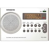 Sangean PR-D9W AM/FM/Weather and Alert Digital Rechargeable Portable Radio