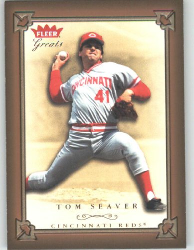 2004 Fleer Greats of the Game #95 Tom Seaver Reds - New York Mets (Baseball Cards)
