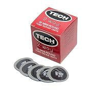 テック(TECH) パンク修理用 チューブパッチ 35mm 50ピース STRAIGHT/36-0010