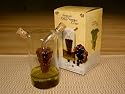 Olive Oil and Vinegar Cruet Grape Bunch Design