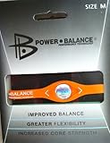 IMAGE OF Power Balance Silicone Wristband Bracelet --(Color:Orange; Size: Medium)