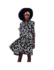 Floral Print Chiffon/Cotton Bubble Dress Summer Party Dress 