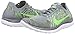 Nike Mens Free 4.0 Flyknit Running Shoes-Cool Grey/Green Strike-11.5