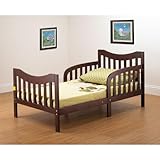 Orbelle Slumberland Convertible Toddler Bed / Lounger In Cherry