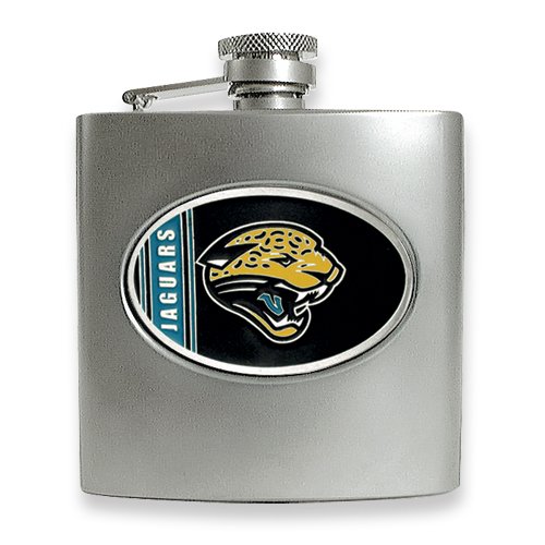 Jacksonville Jaguars Stainless Steel Hip Flask