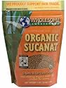 Wholesome Sweeteners Fair Trade Organic Sucanat (Brown Sugar), 16-Ounce Pouches (Pack of 12)