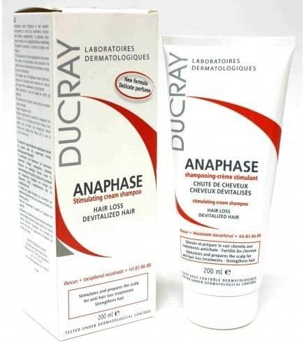 Ducray Anaphase Stimulating Cream Shampoo 200ml Anti-hair Loss Shipping Fast