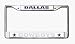 DALLAS COWBOYS METAL LICENSE PLATE FRAME NEW NFL