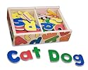 Melissa & Doug Magnetic Wooden Alphabet