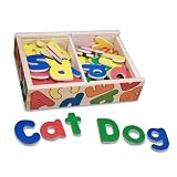Melissa & Doug Magnetic Wooden Alphabet