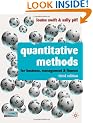 Quantitative Methods: for Business, Management and Finance