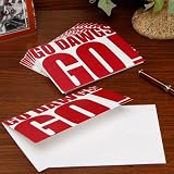 NCAA Georgia Bulldogs Slogan Note Cards