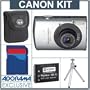 Canon Powershot SD870-IS Black, Camera Kit with 1GB SD Memory Card, Spare NB-5L Type Lithium-ion Battery, Camera Case, Table Top Tripod