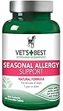 Vet's Best Seasonal Allergy Support Supplement for Dogs, 60 Tablets