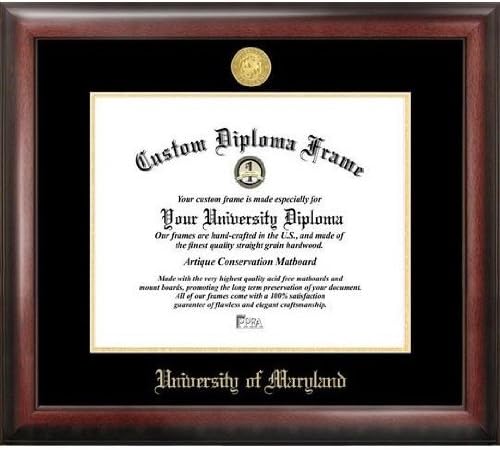 University of Maryland Terps Home Office Diploma Picture Frame