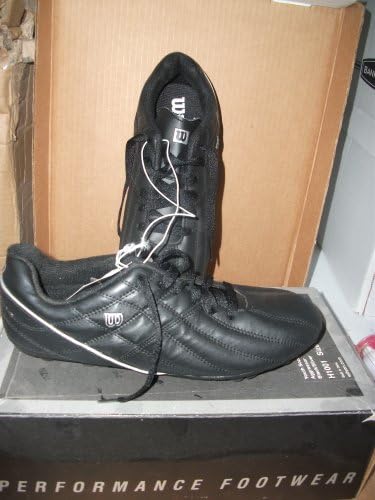 Wilson Youth Soccer Cleats Aggressor Size 12 Black/silver