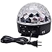 HOSL Super Wonderful LED RGB Crystal Magic Ball Effect light DMX Disco DJ Stage Lighting Great for Stage, Disco, Club, Party, DJ, KTV, Bar, Hotel, Home, Christmas, PartyWedding, Entertainment, Shows, Theme Park and Decoration Place