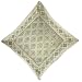 ShalinCraft Pillow Cover Interior Furnishing India Christmas Gifts Silk Fabric 16x16 inches (bcbr252)