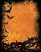 Grunge Halloween Background - 60"H x 47"W - Peel and Stick Wall Decal by Wallmonkeys