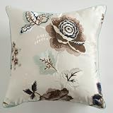 This Morning by Catherine Lansfield Silk Road Luxury Natural Square Cushion 45cm x 45cm