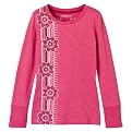 Moss BG LS Screen Tee - Popular Pink