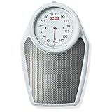 Seca Classic Big Dial Floor Scale, White and Black